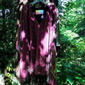 Sparkly Mardi Gras Caftan Dress